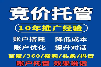 百度推广托管服务案例解析
